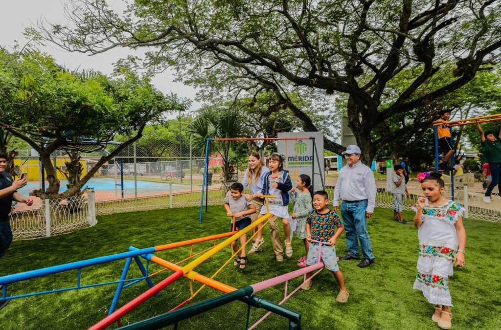 Los parques de diseño participativo son ejemplo de participación ciudadana y comunitaria