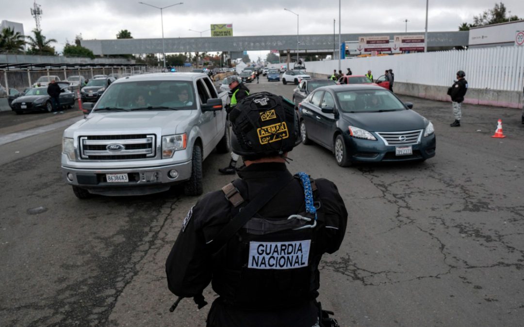 Despliega Guardia Nacional «Operativo Frontera Segura»