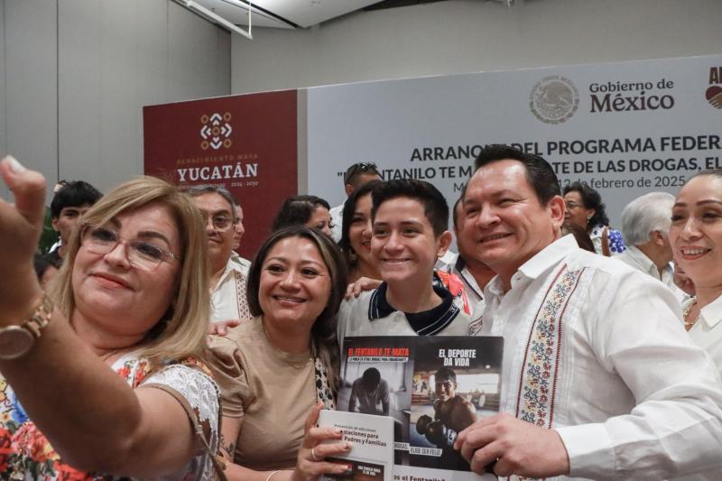 Arranca el gobernador programa en contra del consumo de fentanilo y otras drogas