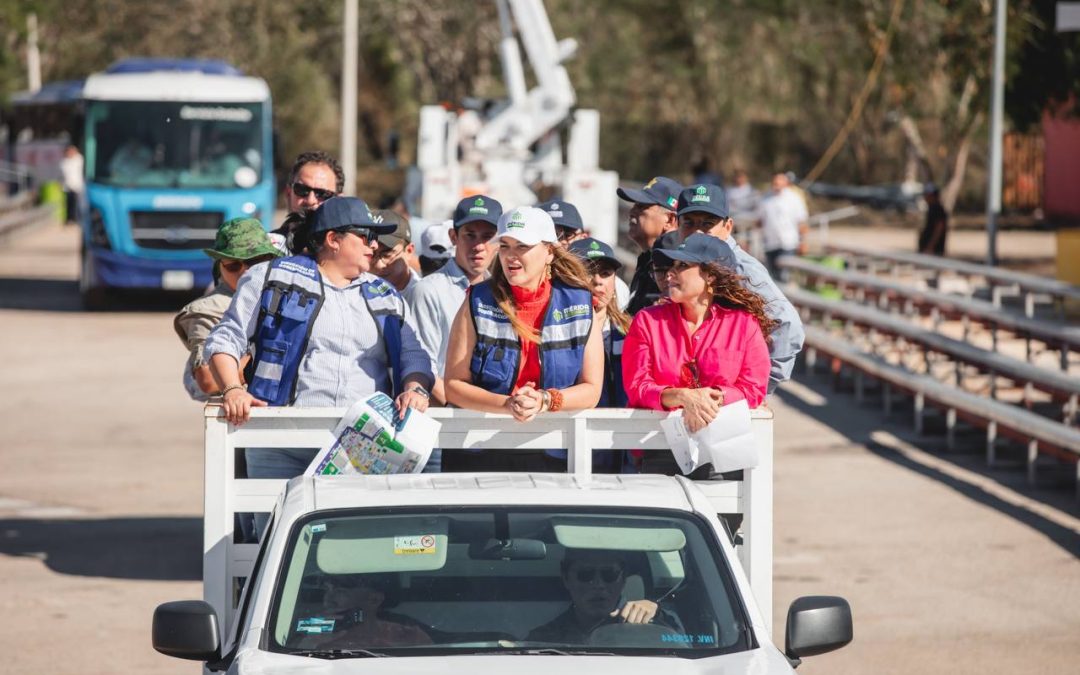 Supervisa Cecilia Patrón detalles para la gran fiesta de la ciudad: El Carnaval “Amazónico” de Mérida 2025