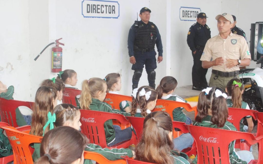 Invita la Policía Municipal a visitas escolares para planteles públicos y privados