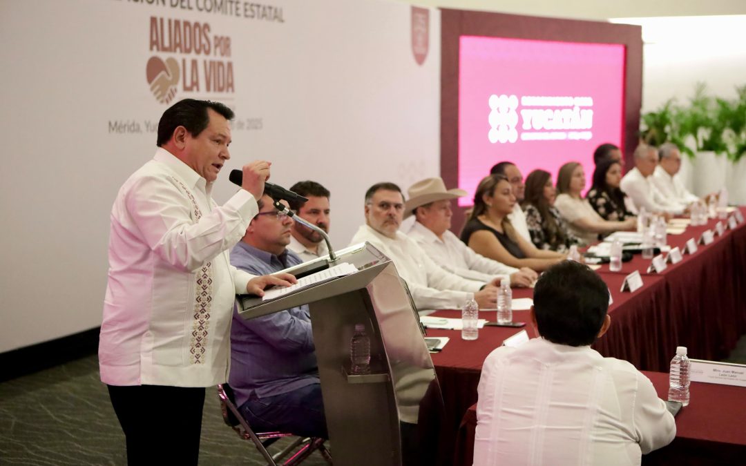 Instala el gobernador Comité Estatal de Aliados por la Vida; dará seguimiento y evaluará