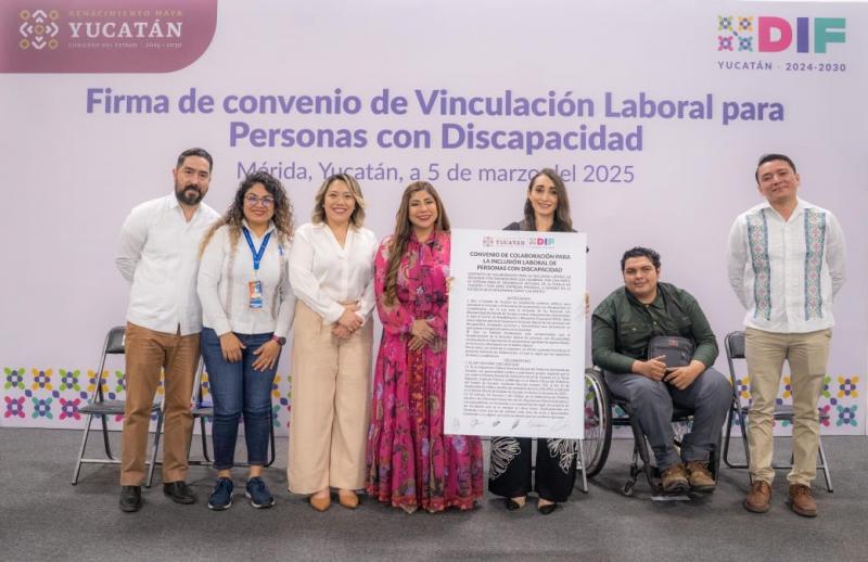 Vincularán a personas con discapacidad a la vida laboral, en coordinación con el CREE