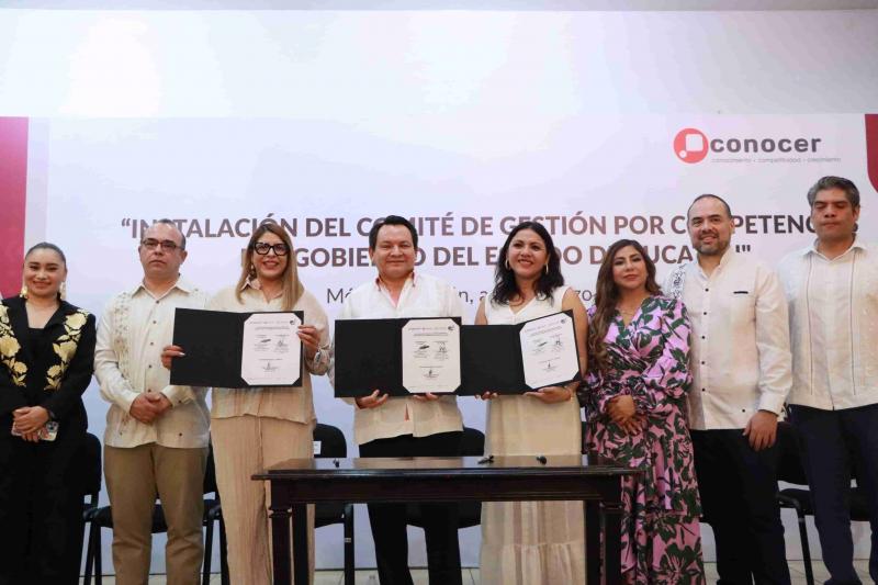 Avanza Yucatán en la consolidación de modelo de capacitación basado en evaluación y certificación de habilidades: Díaz Mena