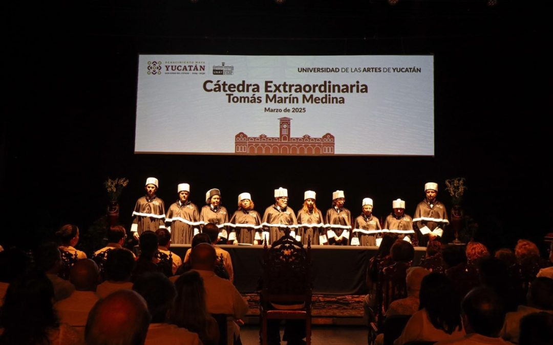 En la UNAY, Ceremonia Solemne de Instalación de Primera Cátedra Extraordinaria a Tomás Marín Medina