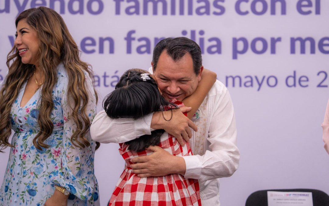 Fortalece DIF Yucatán la integración a vida en familia, por adopción