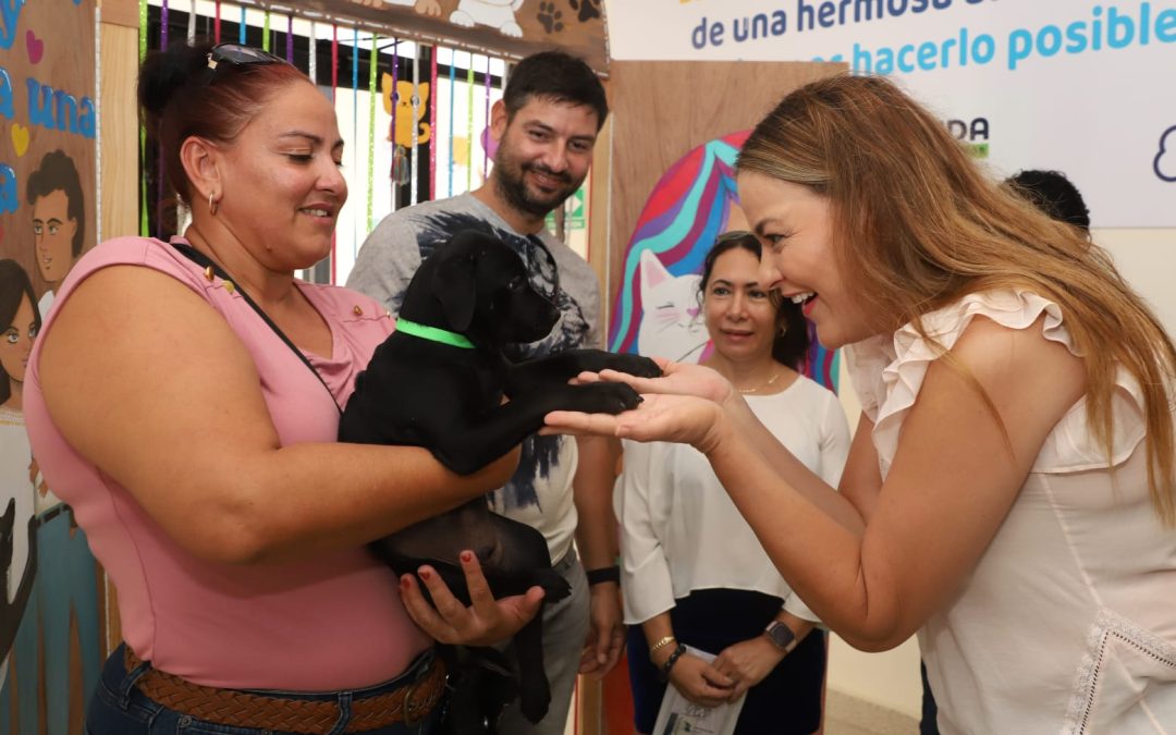 Reitera Cecilia Patrón compromiso con el cuidado de los animales en situación de calle