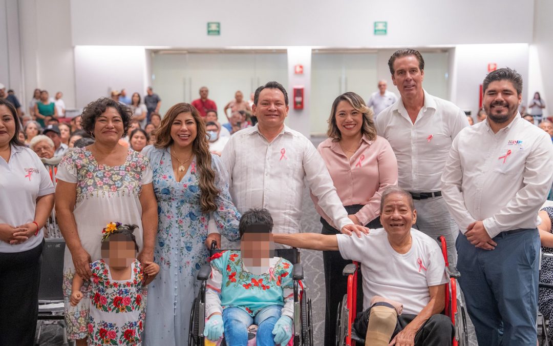 Han cambiado más de 2,500 vidas con aparatos de movilidad y prótesis