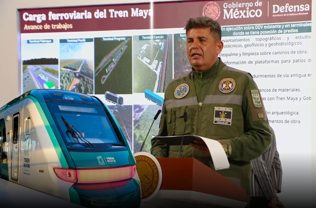 Avanzan trabajos del gobierno federal y estatal para los trabajos del Tren Maya en Progreso