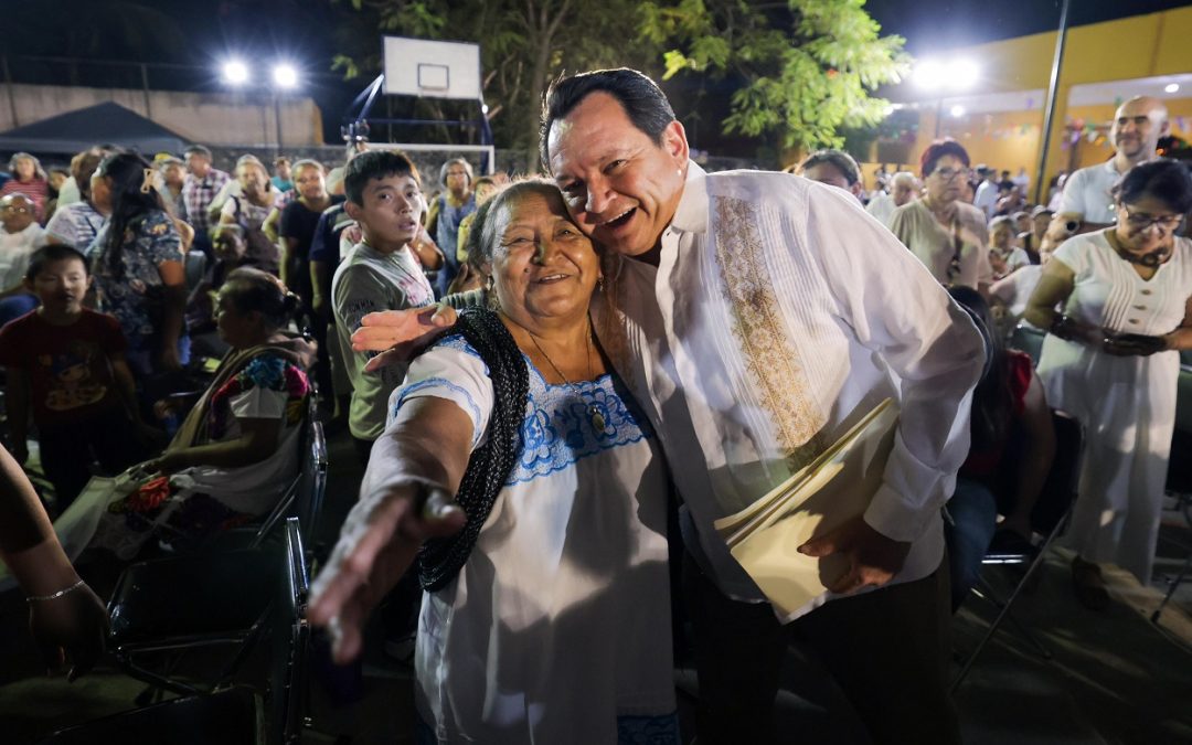 Huacho lleva su Audiencia con el Pueblo hasta Cholul, donde habla de la gentrificación