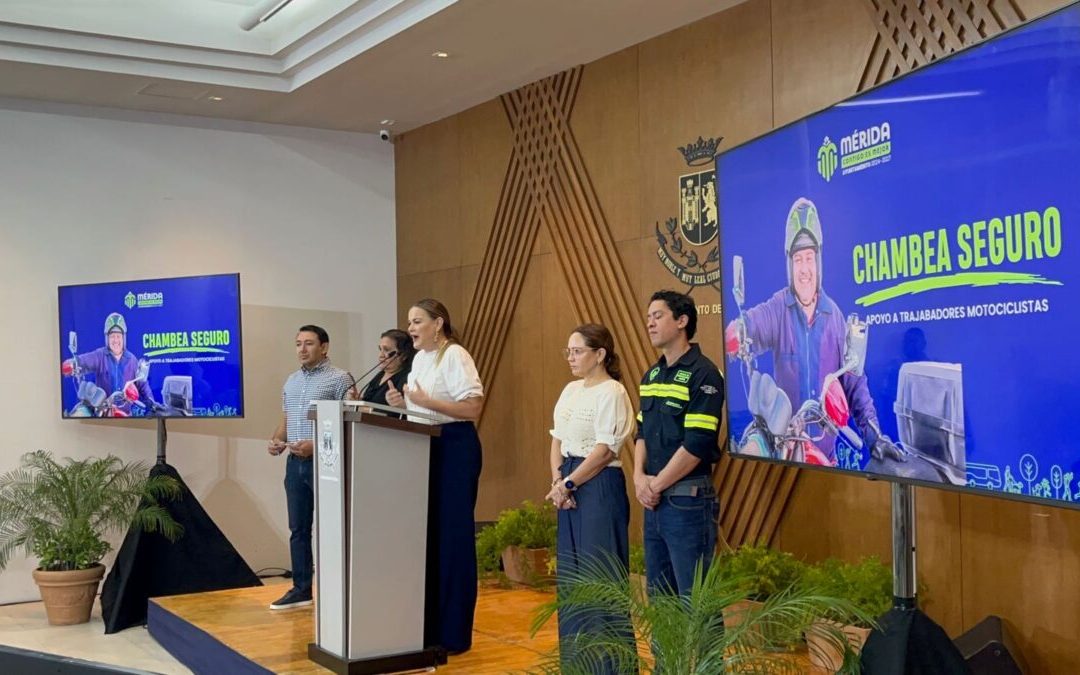 Otorgarán cascos gratuitos a motociclistas meridanos