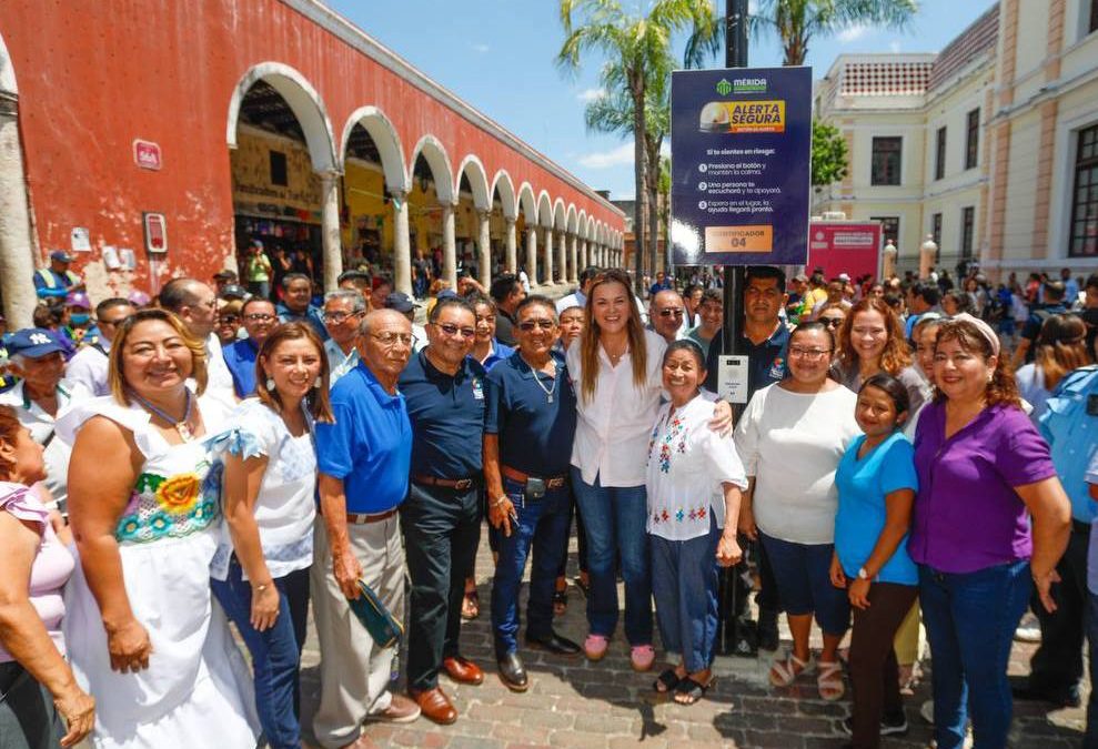 Instala Ayuntamiento de Mérida Botón de Alerta Segura en el Lucas Gálvez