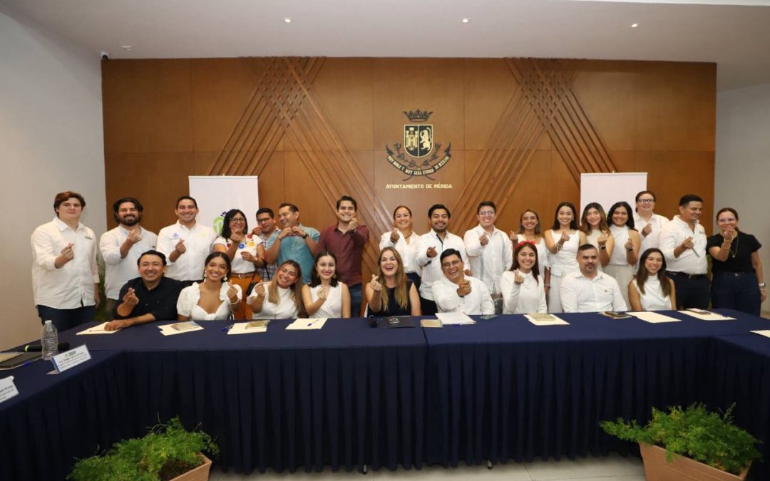 Instala Ayuntamiento de Mérida el Consejo Municipal de las Juventudes