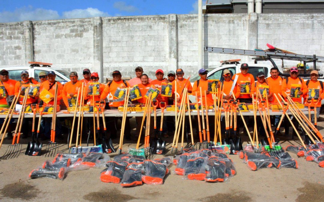 Alcaldía de Campeche equipa a brigadas para enfrentar la temporada de lluvias