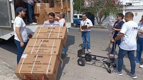 Llegará a Yucatán el material custodiado para las elecciones del 1° de junio