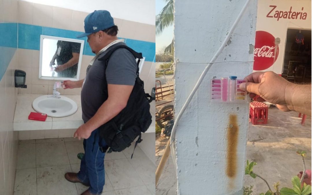 Mantiene SSY bajo control intoxicación alimentaria en plantel de Celestún
