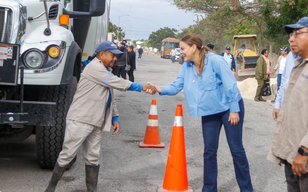 Ayuntamiento de Mérida realiza limpieza y desazolve en pozos y aljibes para evitar inundaciones en Mérida