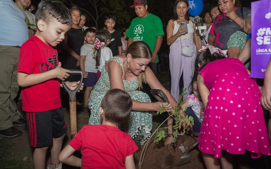 Recuperamos espacios públicos para cohesión social y paz: Cecilia Patrón 