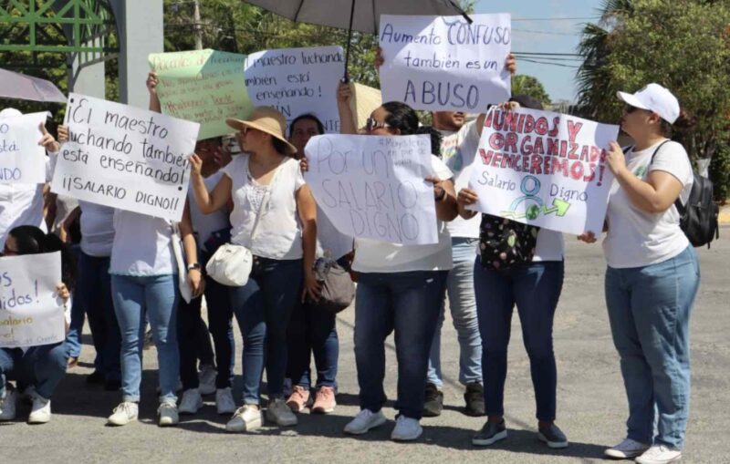 Cientos de niños sin clases por paro laboral, en Tizimín