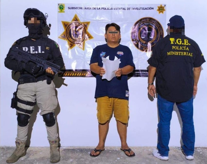Detienen en Valladolid a taxista acusado en Cozumel de doble homicidio y otros delitos
