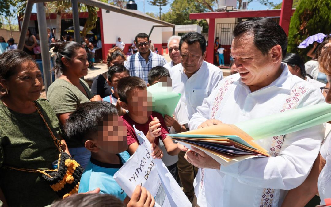 Invierte Gobierno del Estado más de 20 MDP en escuelas del sur de Mérida