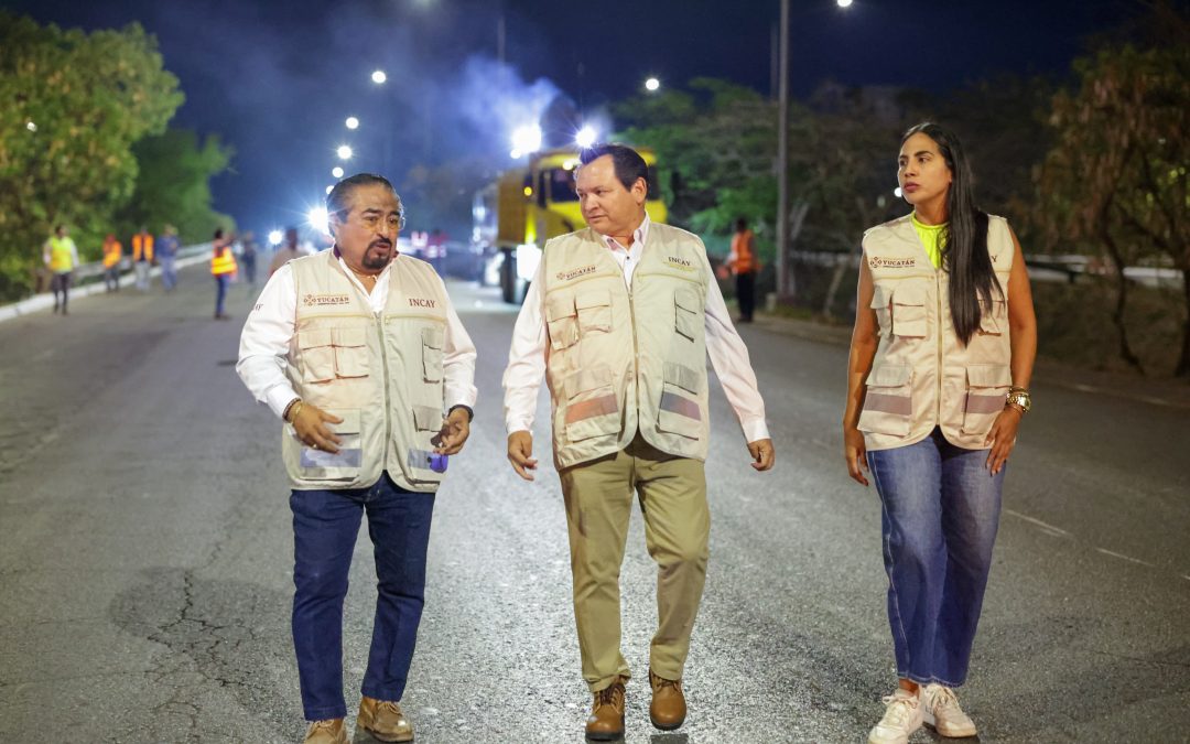 Arrancan trabajos de conservación del Anillo Periférico de Mérida
