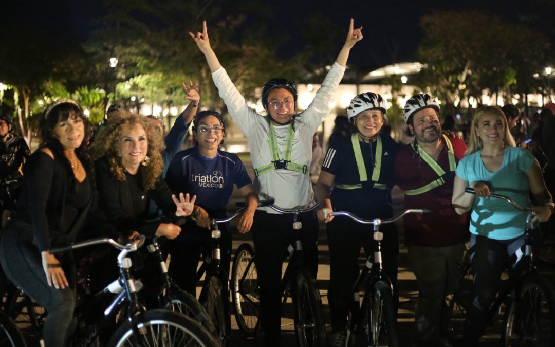 Participan más de 450 ciclistas en la Primera Rodada Aliados por la Vida
