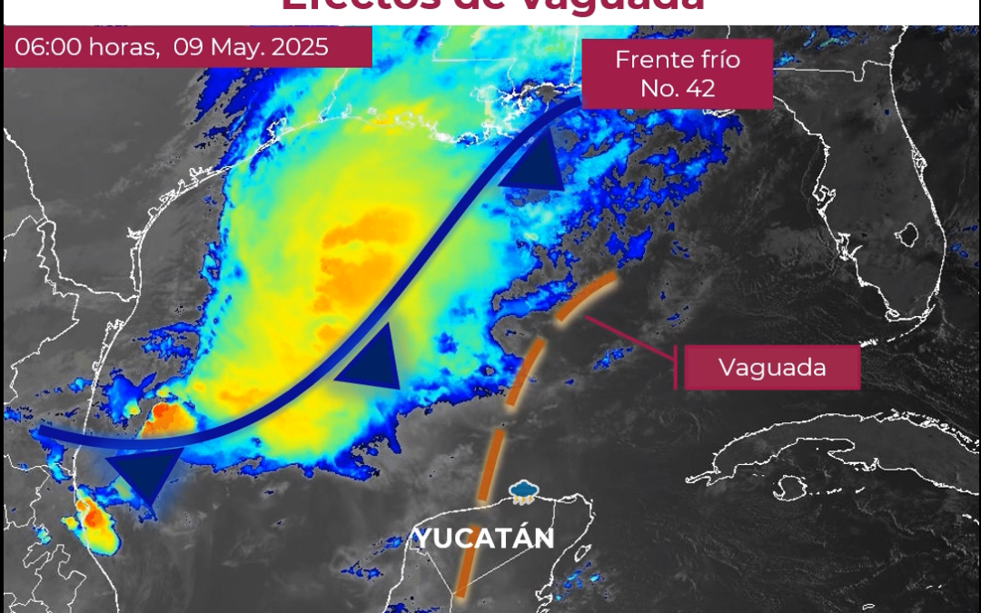 Pronostica Procivy lluvias fuertes para este fin de semana