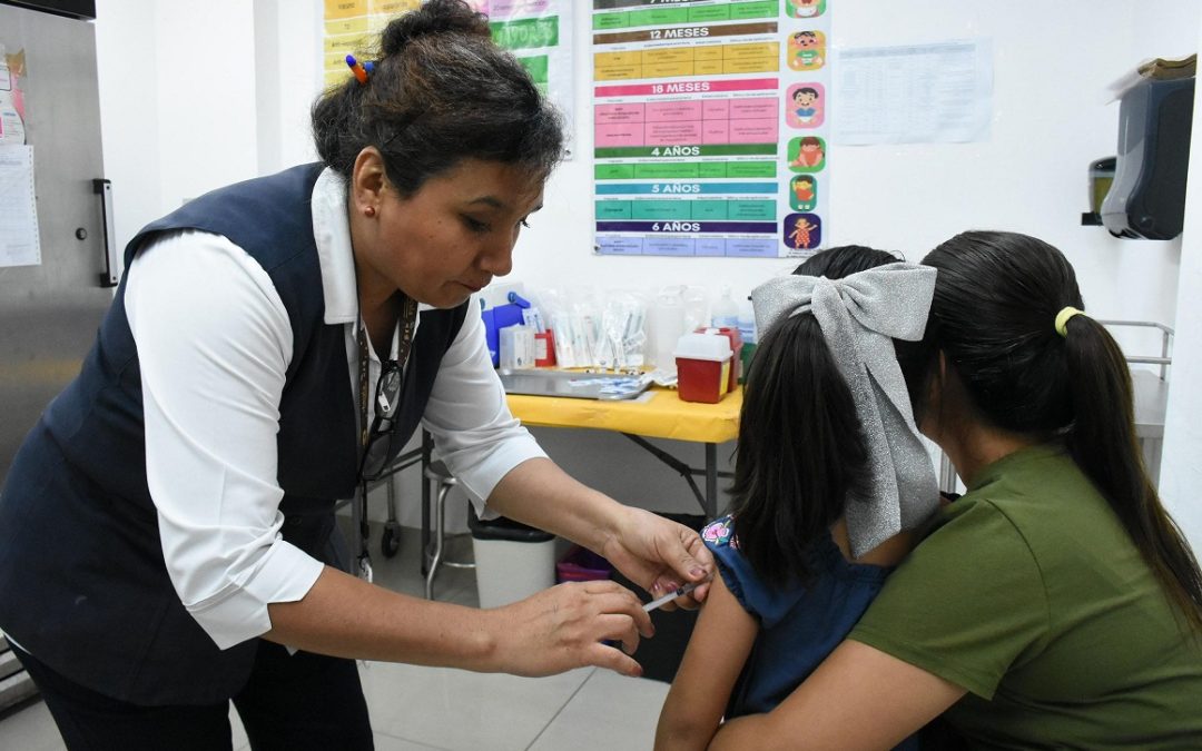 Alcanza Yucatán el 100% de cobertura en la Semana Nacional de Vacunación