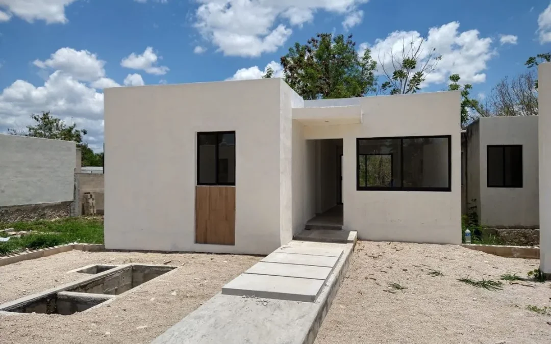 Construirían 150 viviendas del bienestar, en Tizimín 