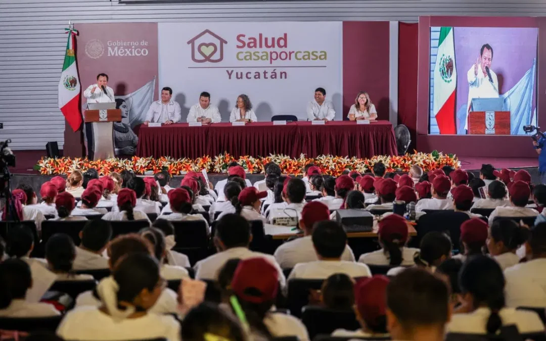 El programa salud casa por casa ha atendido a más de 10 mil yucatecos en menos de un mes