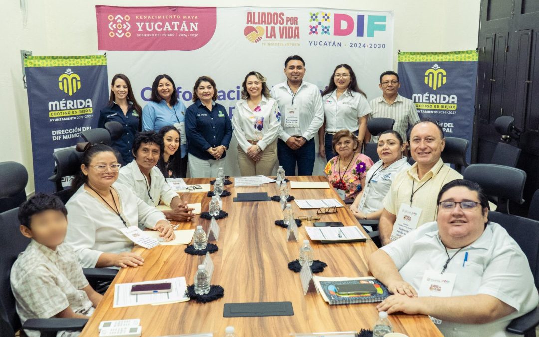 Instala DIF Yucatán el Comité Aliados por la Familia, en Mérida 