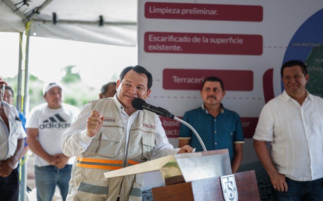 Inician en Sucopo dos programas en favor del campo yucateco