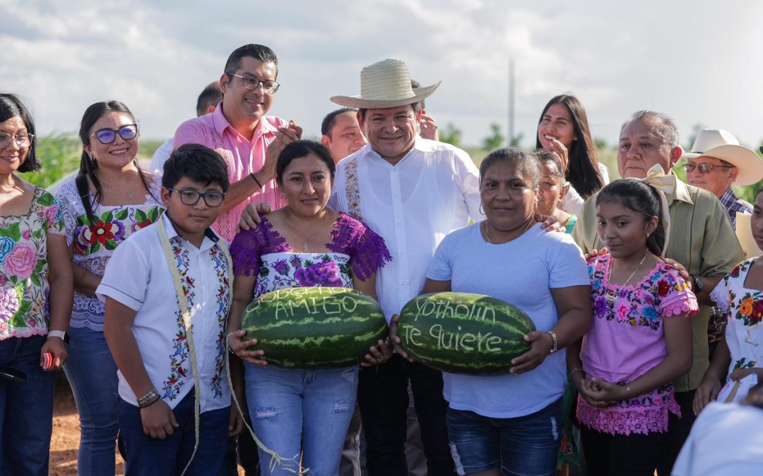 Respalda Gobierno del Estado a productores del sur con más caminos sacacosechas