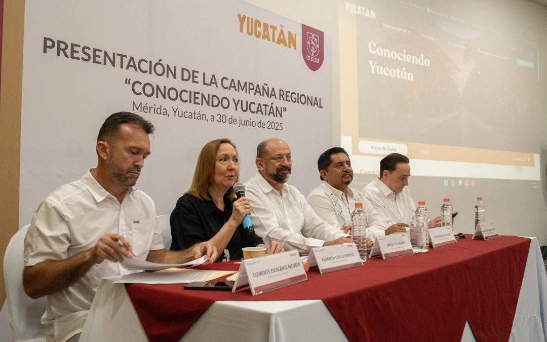 Presentan campaña para redescubrir Yucatán con siete rutas turísticas