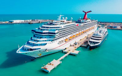 Arribaron 74 cruceros a Progreso durante el primer cuatrimestre del año