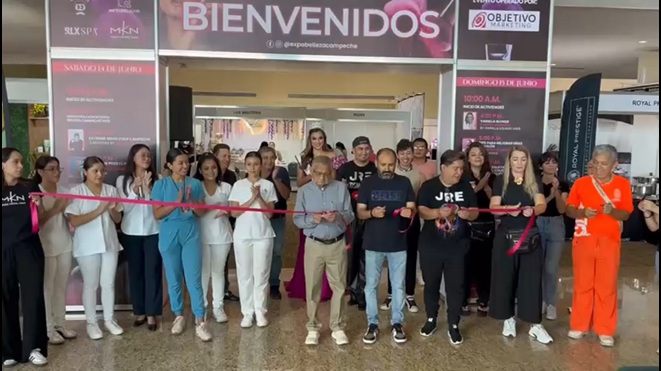 Inauguró Alcaldía de Campeche Expo Belleza 2025