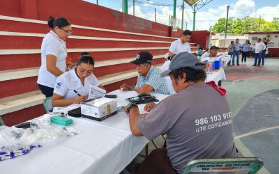 Baja asistencia en la Primera Feria de la Salud del Hombre, en Tizimín