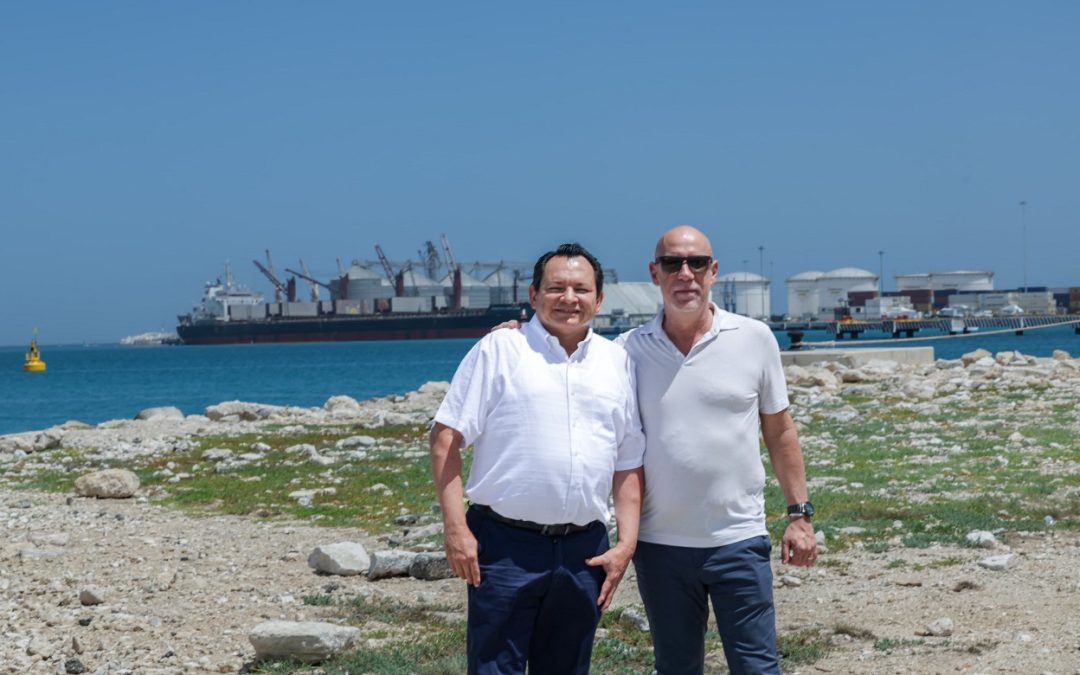 Siguen en relación Fincantieri y Yucatán, por el Puerto de Progreso