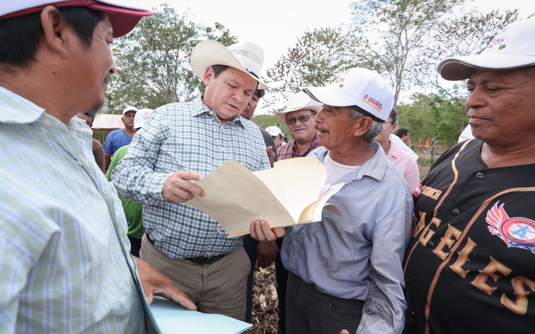 Impulsa Gobierno del Estado el renacimiento del campo yucateco 