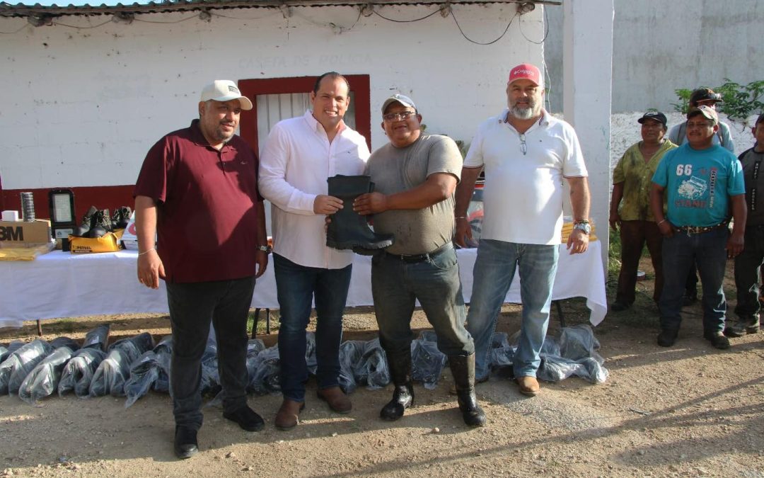 Proveen de herramientas a personal de servicios públicos del Ayuntamiento de Tizimín