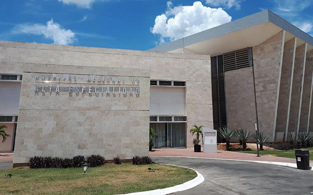 Invertirán 185 millones de pesos en Hospital Regional de Alta Especialidad de la Península de Yucatán
