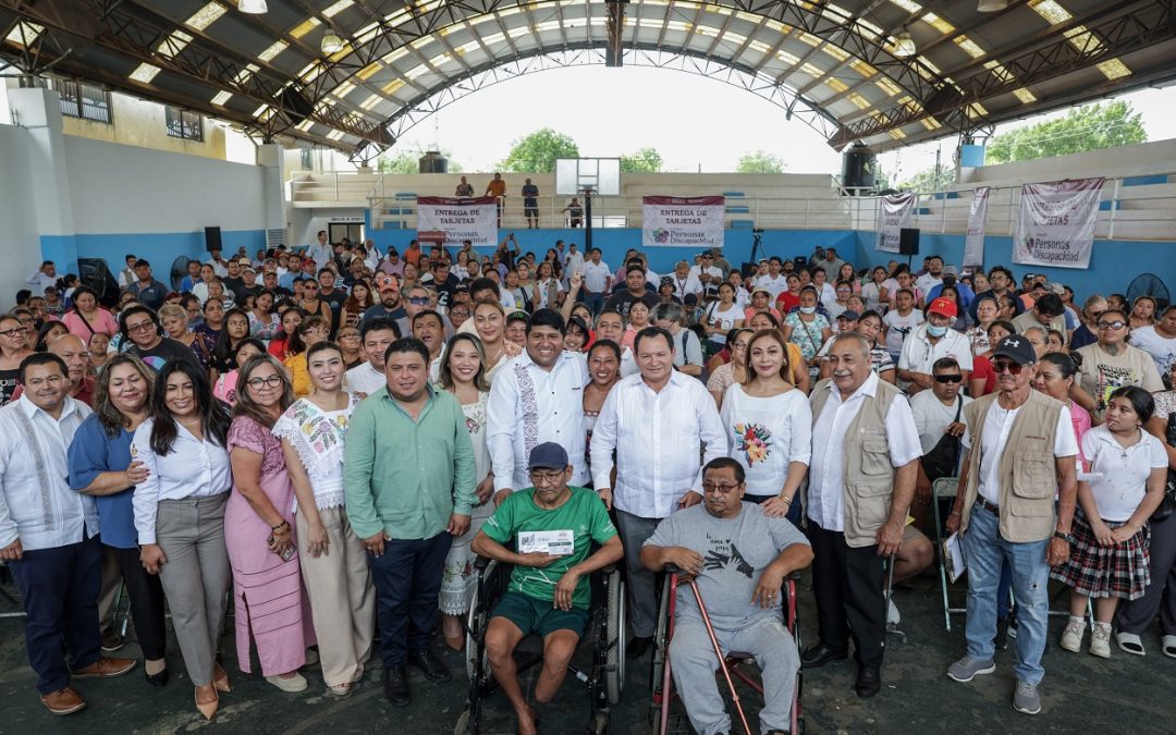 Consolida Yucatán inclusión con programa social histórico 