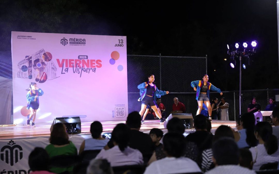 Se ilumina Mérida con la Víspera de La Noche Blanca y el derroche de talento local