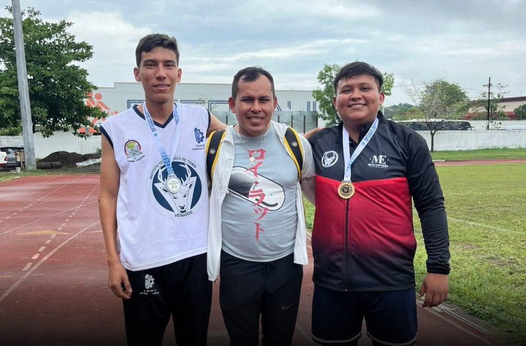Gana dos medallas Tizimín en el Pre Nacional Deportivo del Tecnológico
