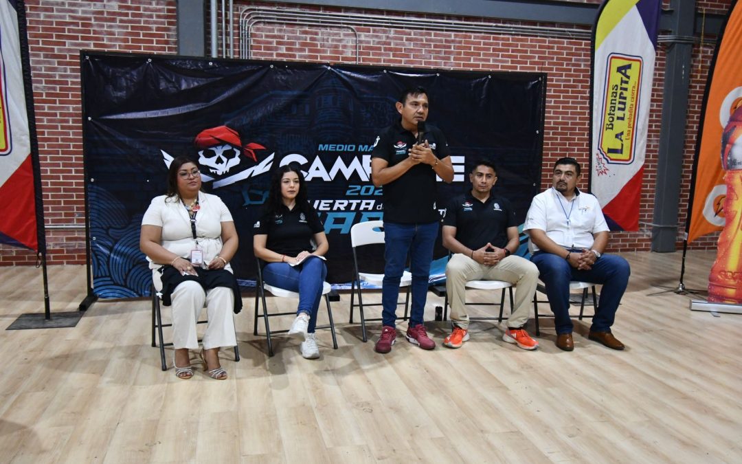 Presenta Alcaldía de Campeche Convocatoria de la Carrera Medio Maratón “Puerta de Mar 2025”