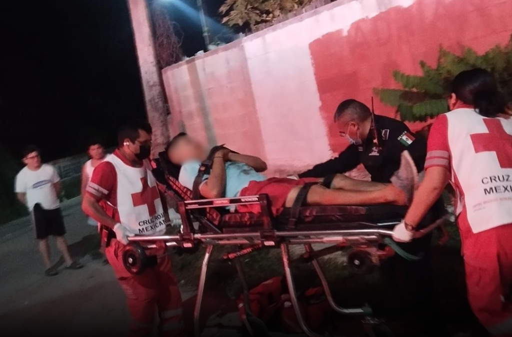 Requiere apoyo para gastos médicos motociclista accidentado de Tizimín