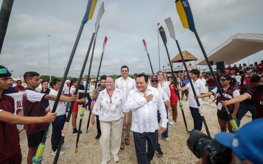 Con renovada pista, Yucatán abre disciplina de remo en la Olimpiada Nacional