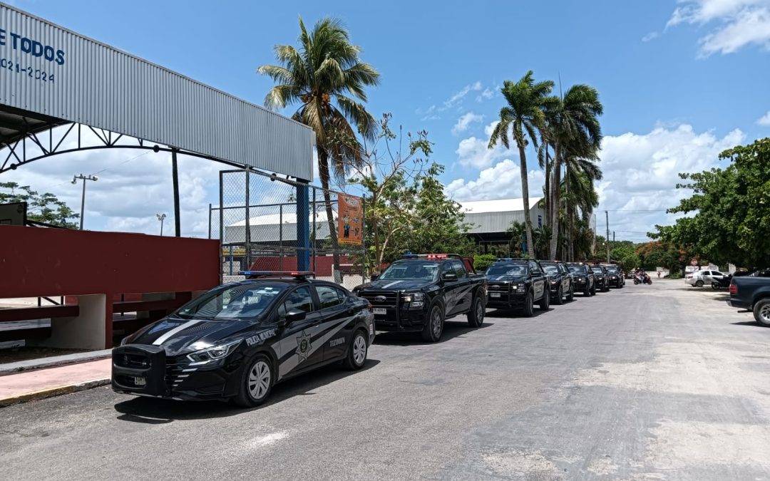 Refuerzan la seguridad en Tizimín con operativo preventivo 