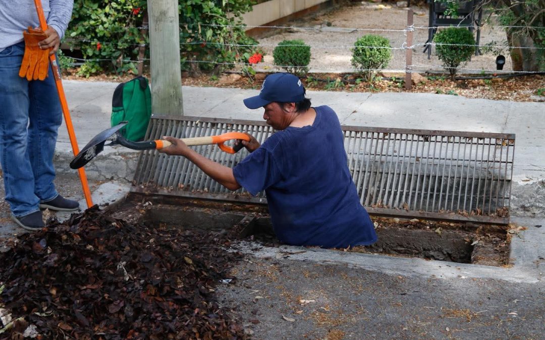 Extenderán limpieza de rejillas hasta inicios del próximo mes 